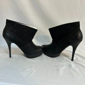 New high heeled black Luxury Rebel ankle boots